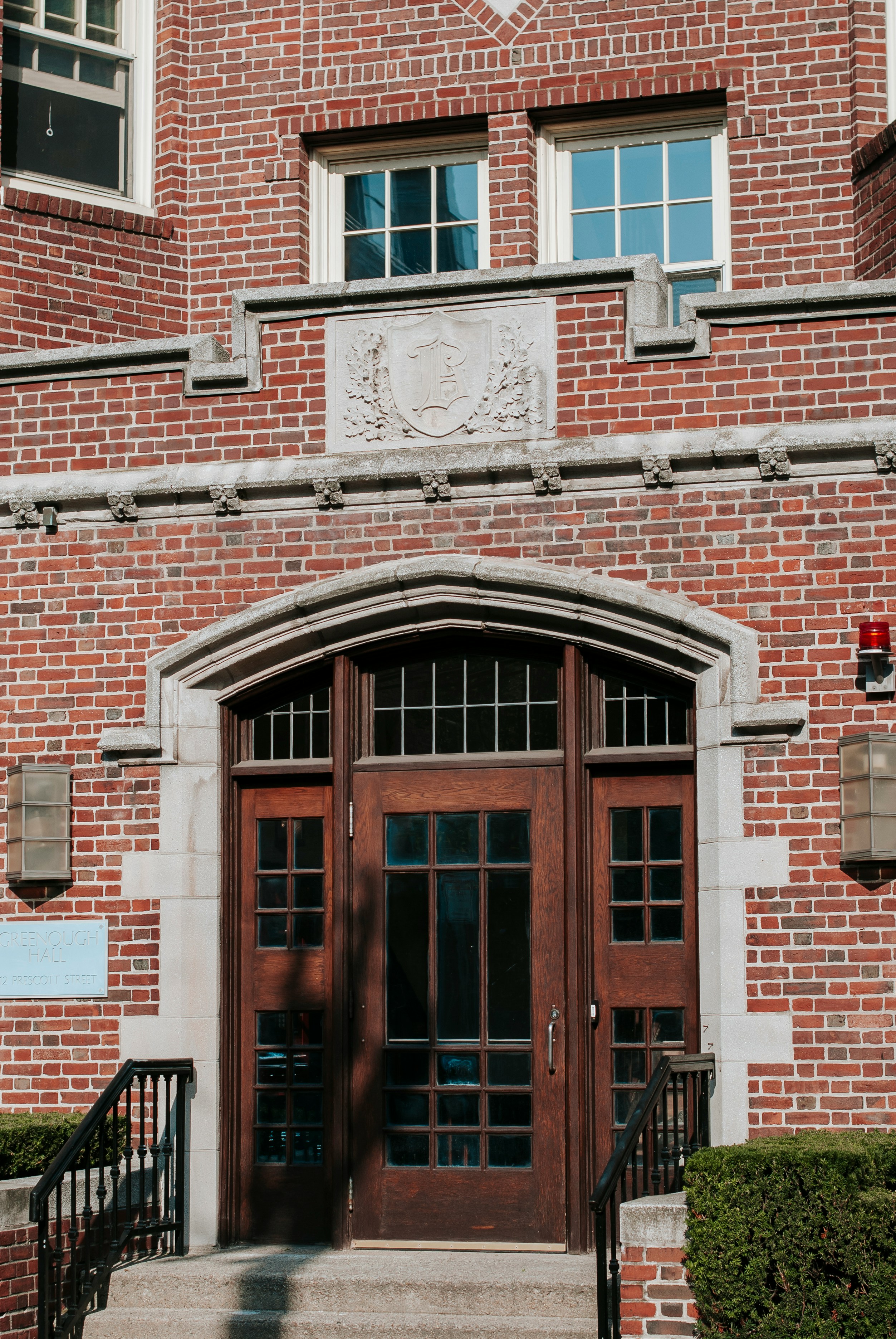 Collegiate building entrance